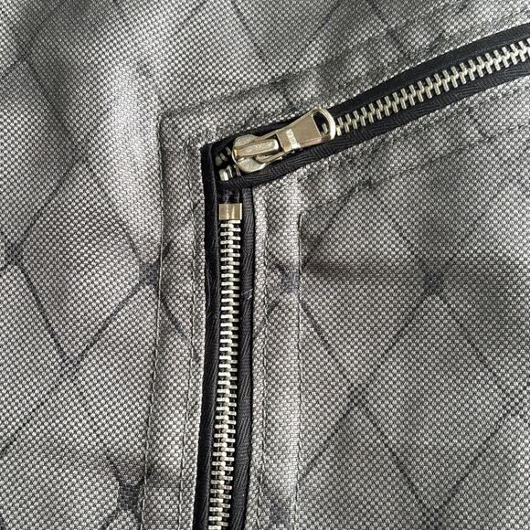 Vintage Marc Jacobs 100% Silk Pencil Skirt with Zippers - Runway 2010 size 8 - Picture 4 of 9